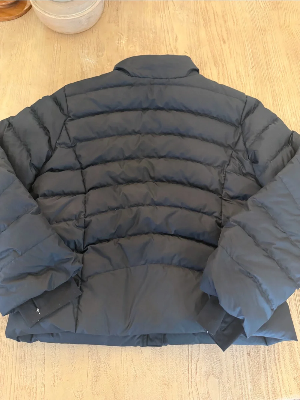 Athleta Girl kids Black Quilted Puffer Jacket 8-10